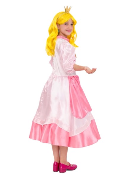 Fantasia de princesa rosa infantil Novidade | Fantasias Infantis O Rei do Carnaval